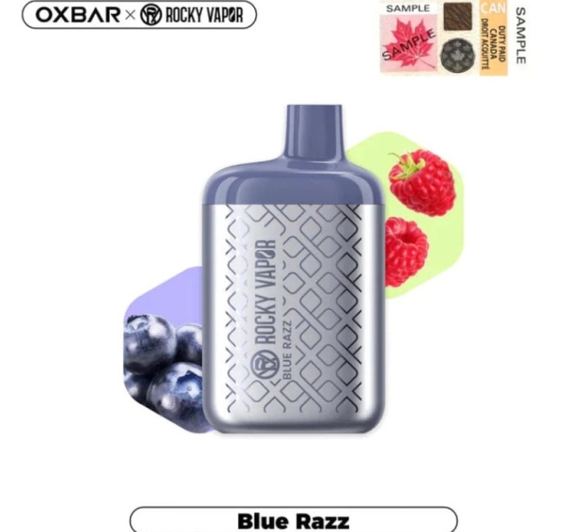 OXVA OXBAR 4500 Puffs Vape - BLUE RAZZ: Australia's Bold New Vaping Frontier