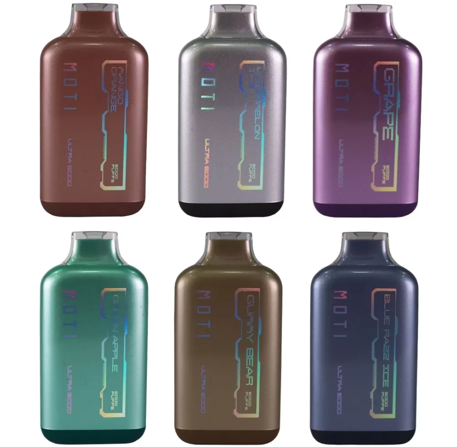 MOTI Ultra 6000 Puffs Vape - Blue Razz Ice: Ireland's Electric Blue Refreshment Revolution