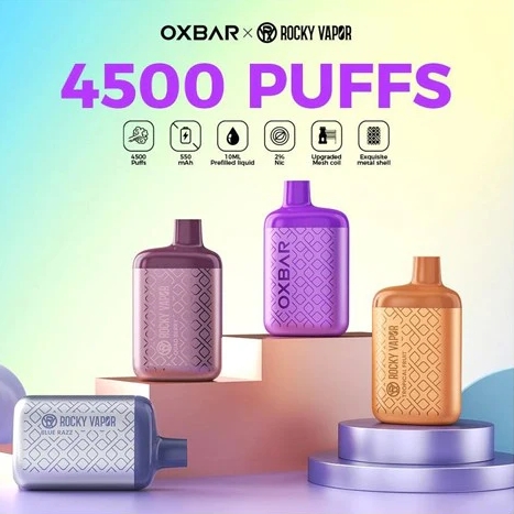 OXVA OXBAR 4500 Puffs Vape - BLUE RAZZ: Australia's Bold New Vaping Frontier