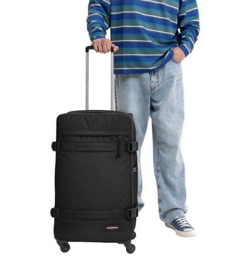 Traveling Light with eastpak luggage uk